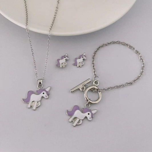 925 Sterling Silver Necklace And Bracelet Set