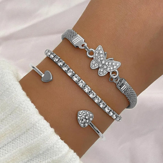 3Pcs/Set Infinity Cute Trendy Bracelets for