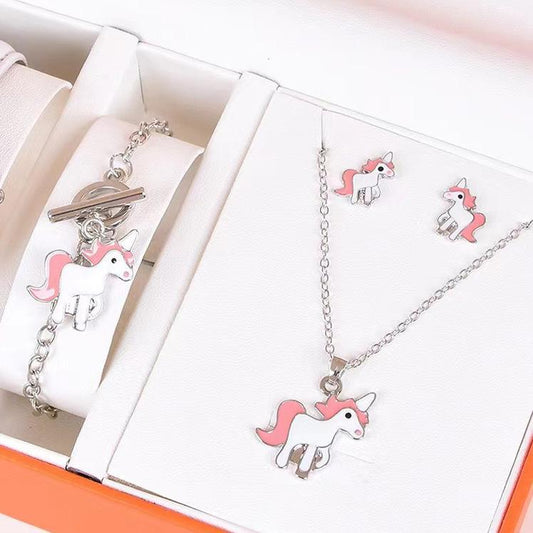 925 Sterling Silver Necklace And Bracelet Set