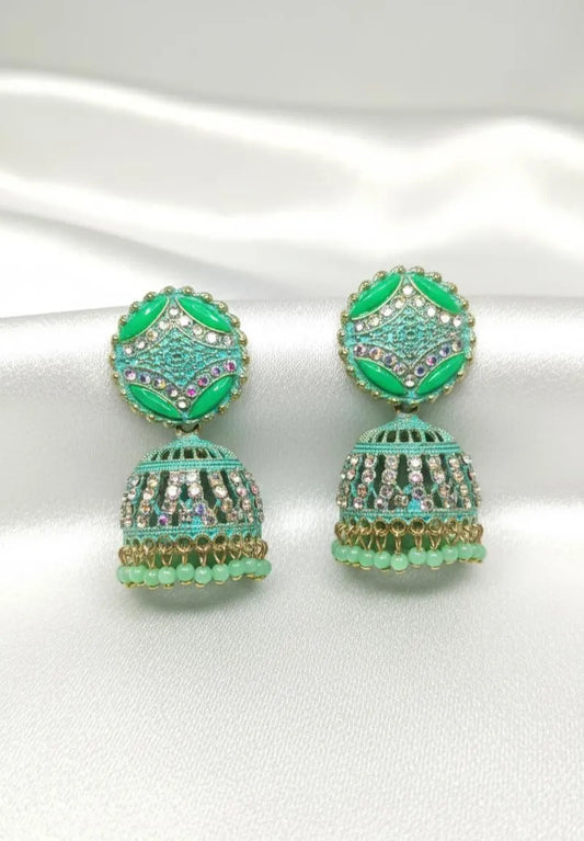 Stunning  Alloy Jhumka Earrings